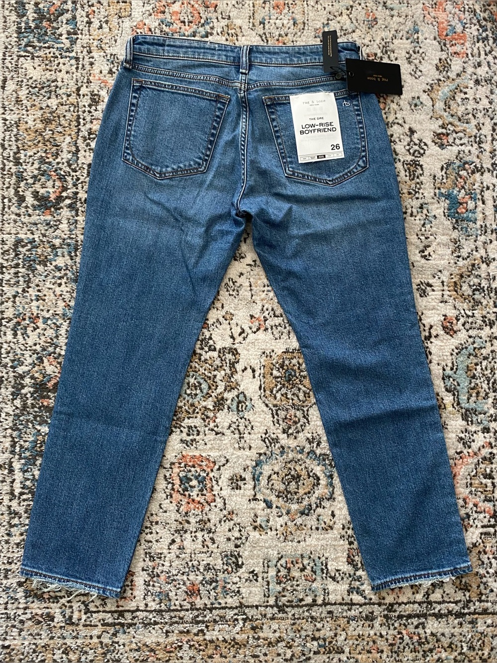 rag & bone Dre Low-rise Boyfriend Jeans
